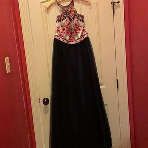 Navy Prom dress